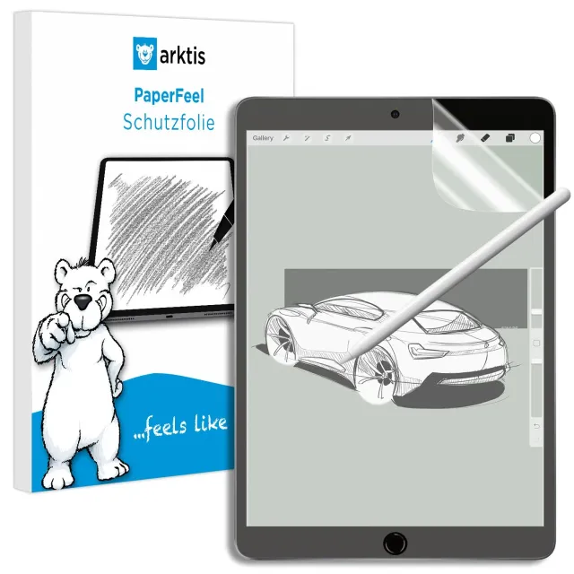 arktis PaperFeel iPad 10,2 Schutzfolie Paperlike matt
