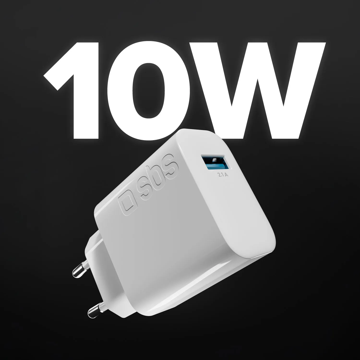 SBS 10W Intelligent Charge USB-Ladegerät 2.1A Schnellladung