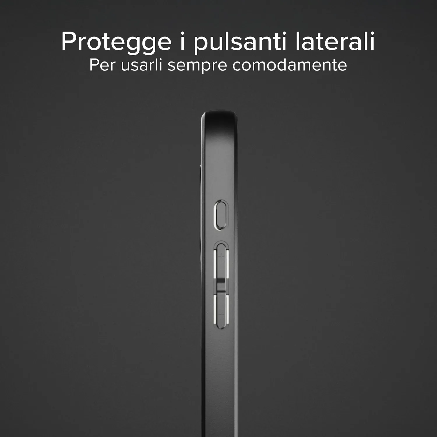 SBS D3O iPhone 17 Hülle schwarz MagSafe stoßfest