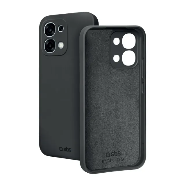 SBS Instinct Handyhülle Oppo A6 Pro 5G Schwarz stoßfest