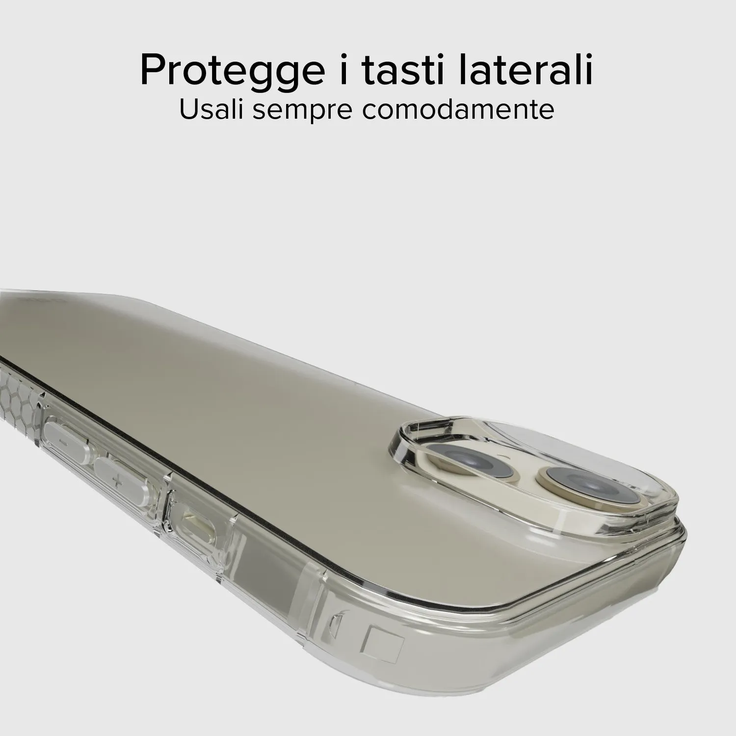 SBS Extreme X2 iPhone 14/13 Hülle transparent robust