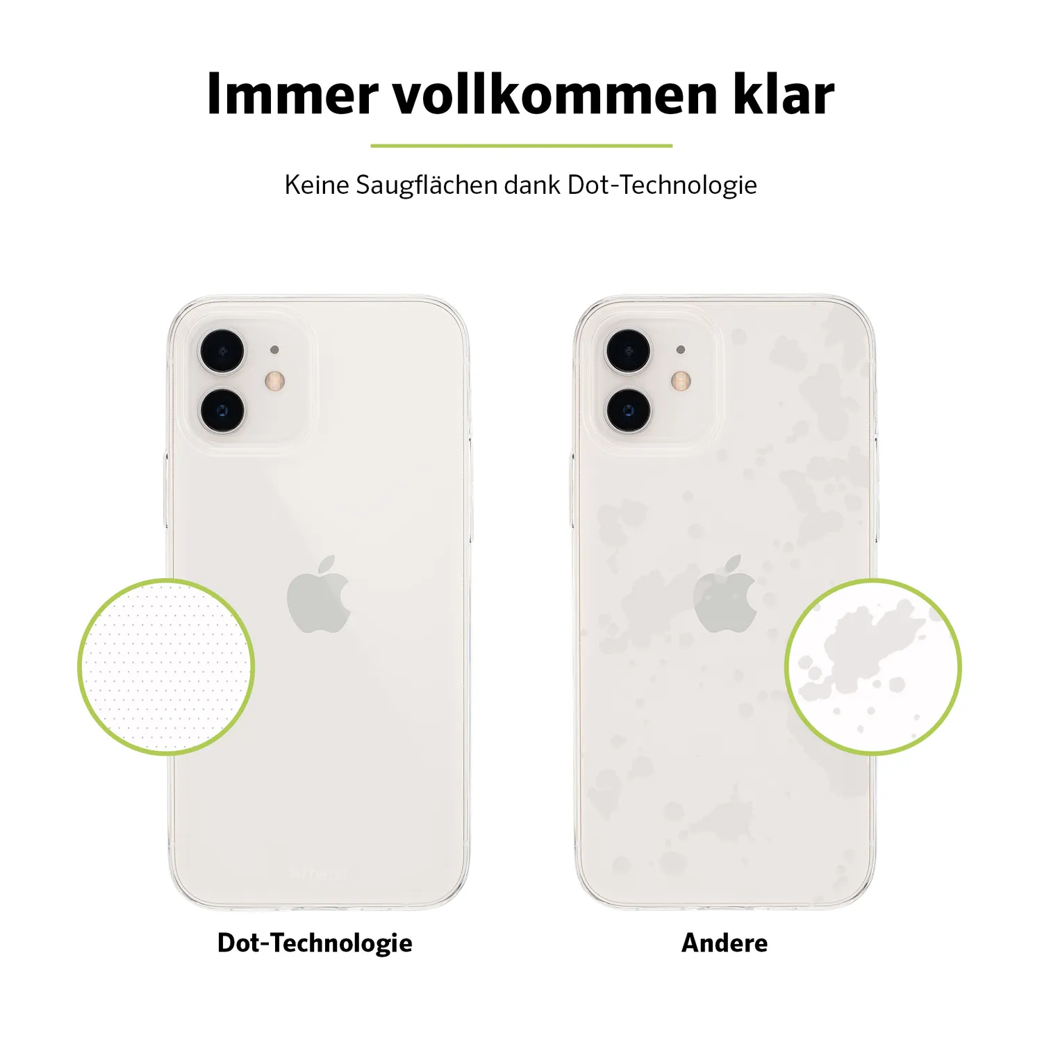 Artwizz NoCase iPhone 11 Hülle transparent dünn