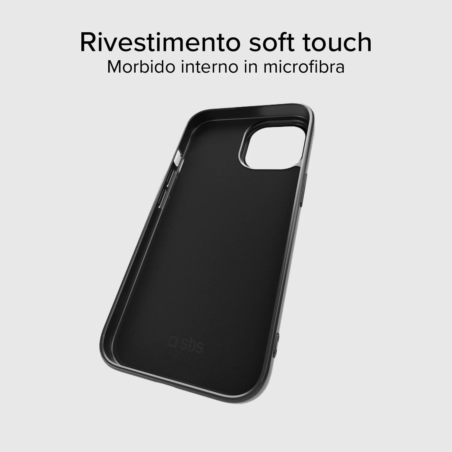 SBS Instinct Mag Hülle iPhone 15 Plus MagSafe Schwarz