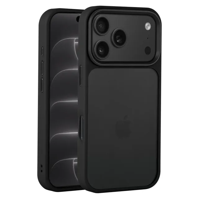 arktis Solid Case iPhone 17 Pro Max Hülle Schwarz matt