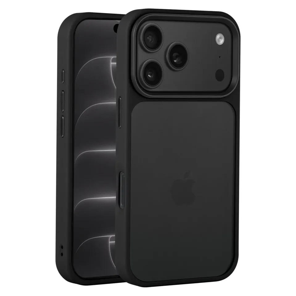 arktis iPhone 18 Pro Solid Case Schwarz matt stoßfest