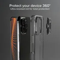 SBS D3O iPhone 16 Pro Schutz-Set stoßfest 3-teilig