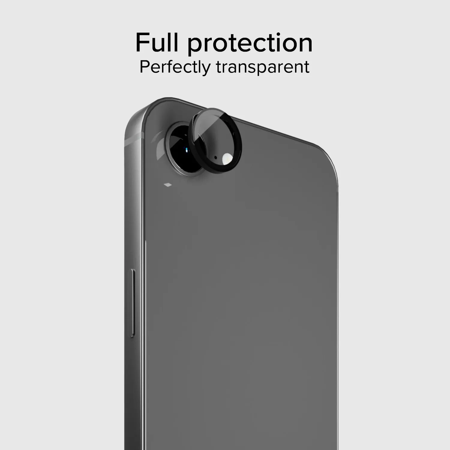 SBS Kameraschutz iPhone 16e/17e Schutzglas schwarz 9H