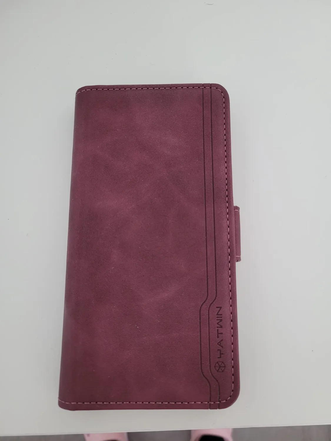 YATWIN Samsung Galaxy S20 FE Klapphülle Schwarz Leder RFID