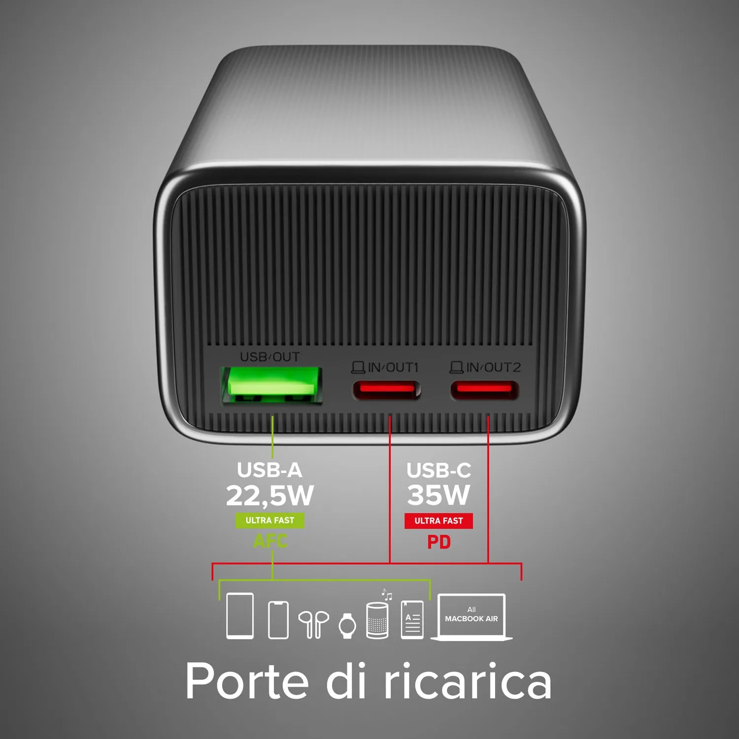 SBS Powerbank 10000 mAh 35W PD LCD