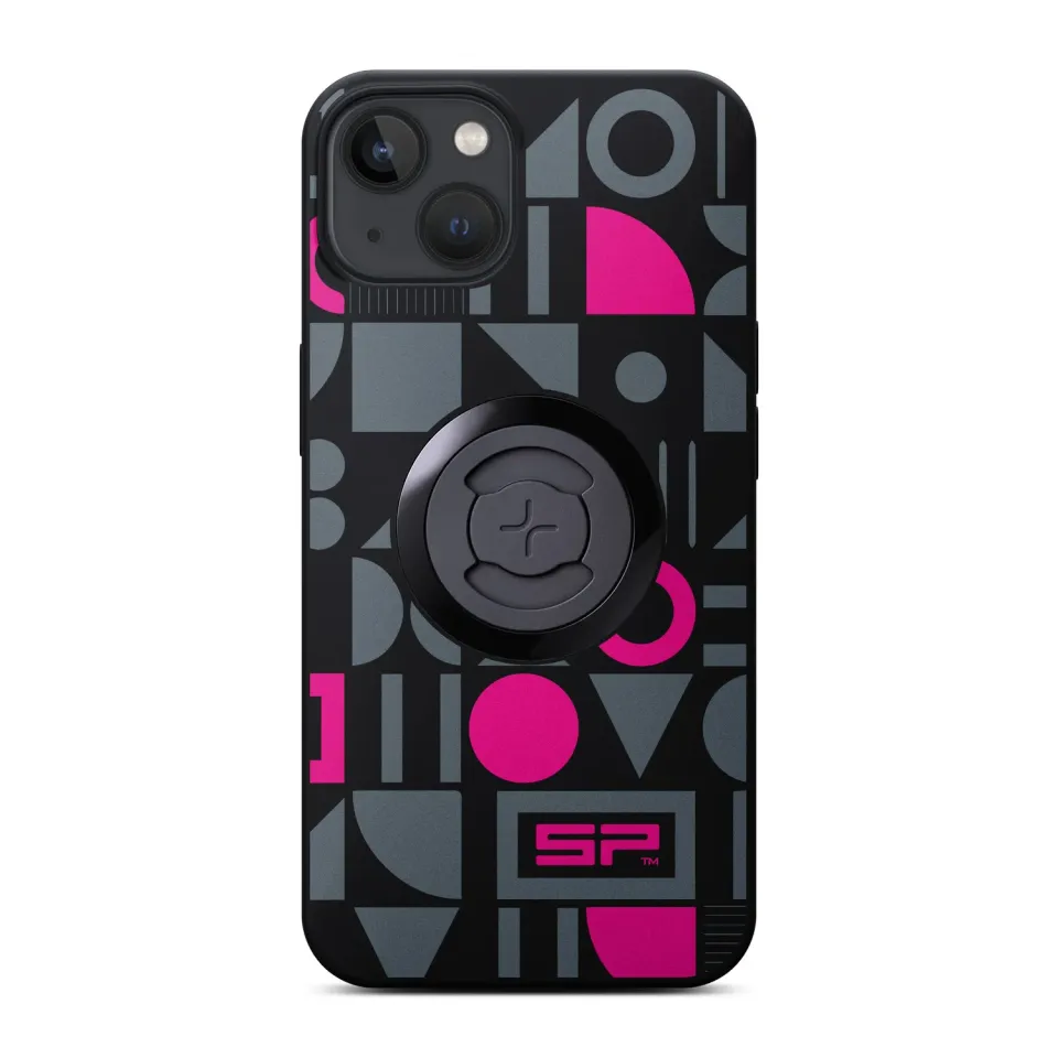 SP Connect Edition Phone Case Geometric Handyhülle pink