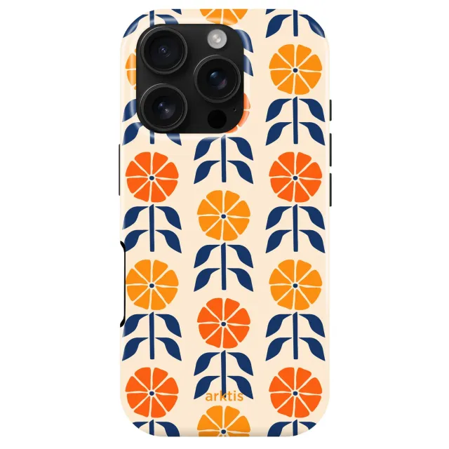 arktis iPhone 16 Pro Max Hülle Modern Sunflower