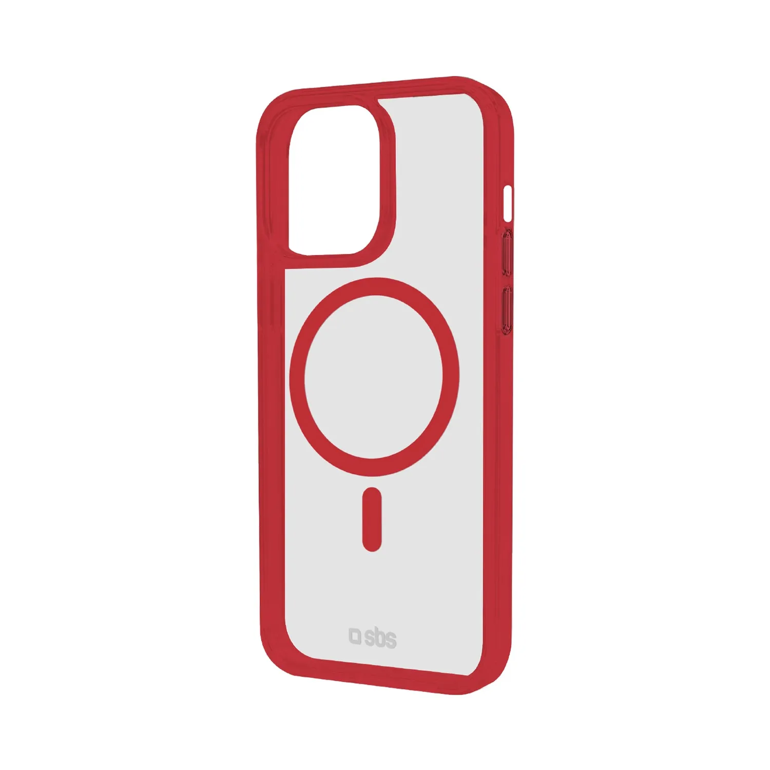SBS iPhone 15 Pro Max Hülle MagSafe transparent bunt