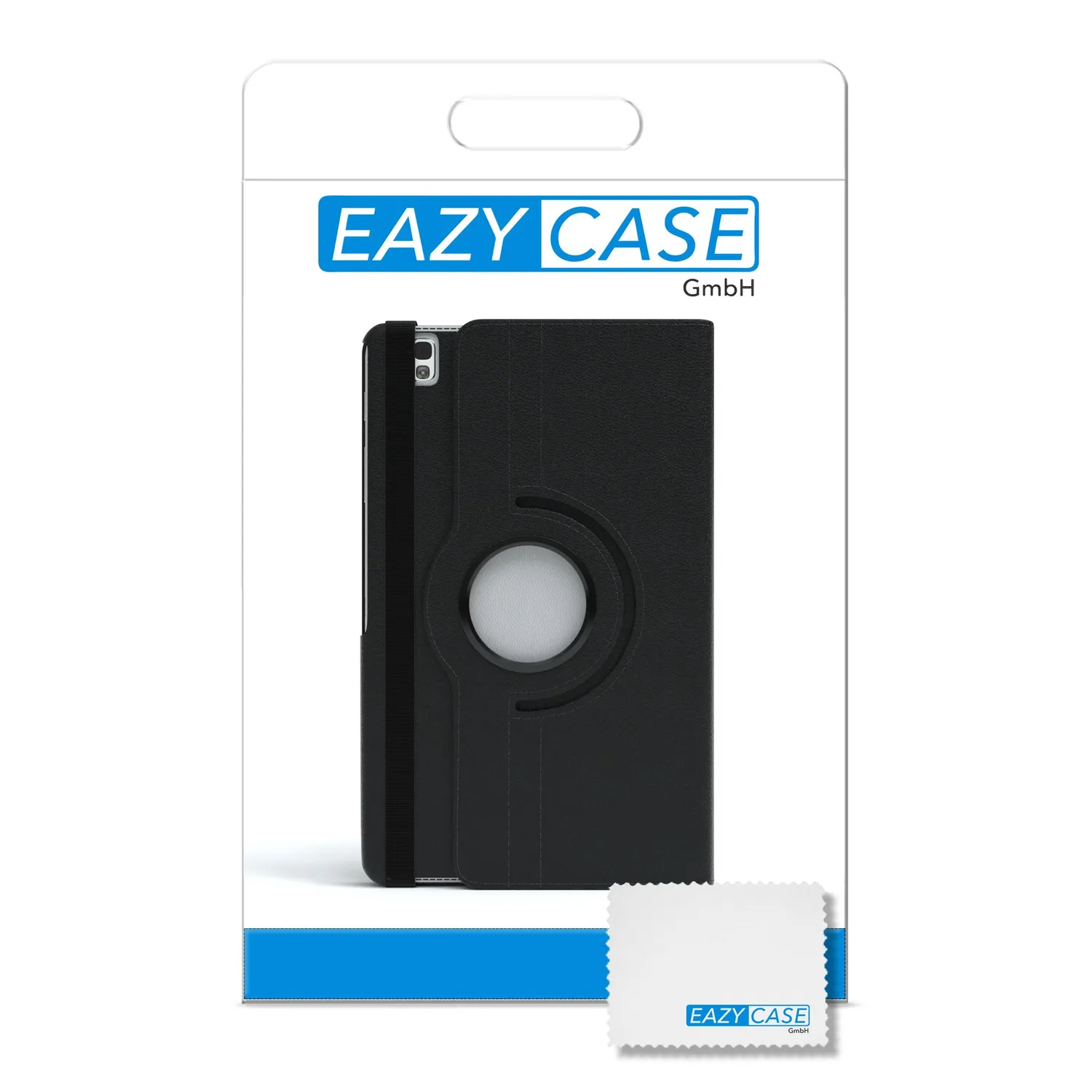 EAZY CASE Galaxy Tab Pro 8.4 Tablethülle 360° Schwarz Leder