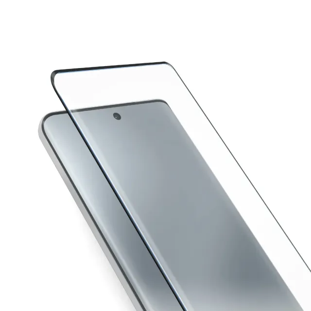 SBS 4D Full Glass Displayschutzglas Realme 16 Pro+ Schwarz stoßfest