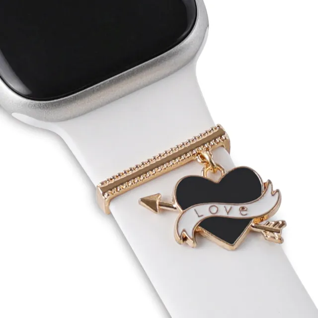 arktisband Apple Watch Charms Amor Gold Edelstahl