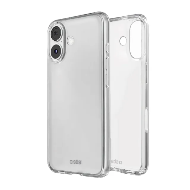 SBS Skinny iPhone 17 Handyhülle Transparent flexibel