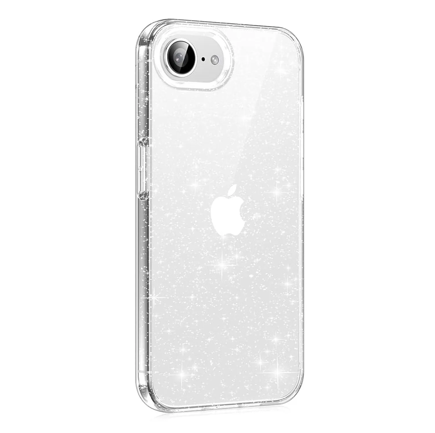arktis iPhone 16e Glitter Case transparent Glitzer