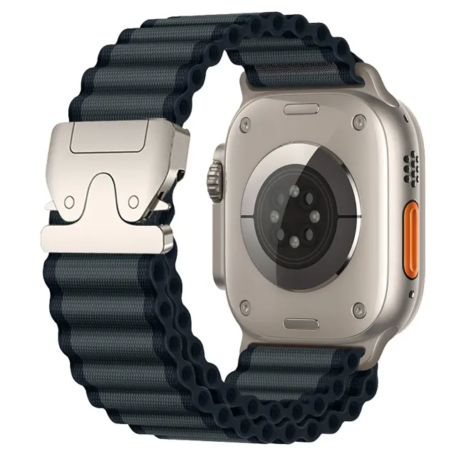 arktis CoreX Apple Watch Armband Dunkelgrau Nylon