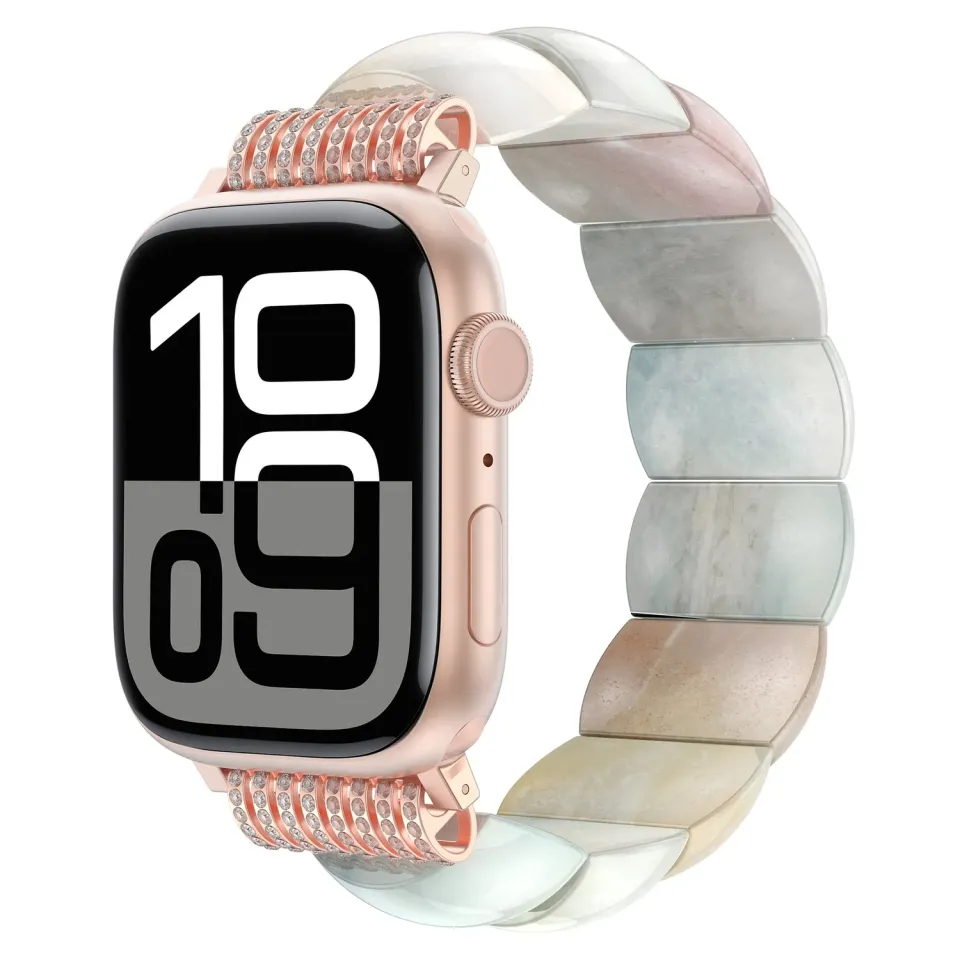 arktis arktisband Stone Pearl Apple Watch Armband Naturstein