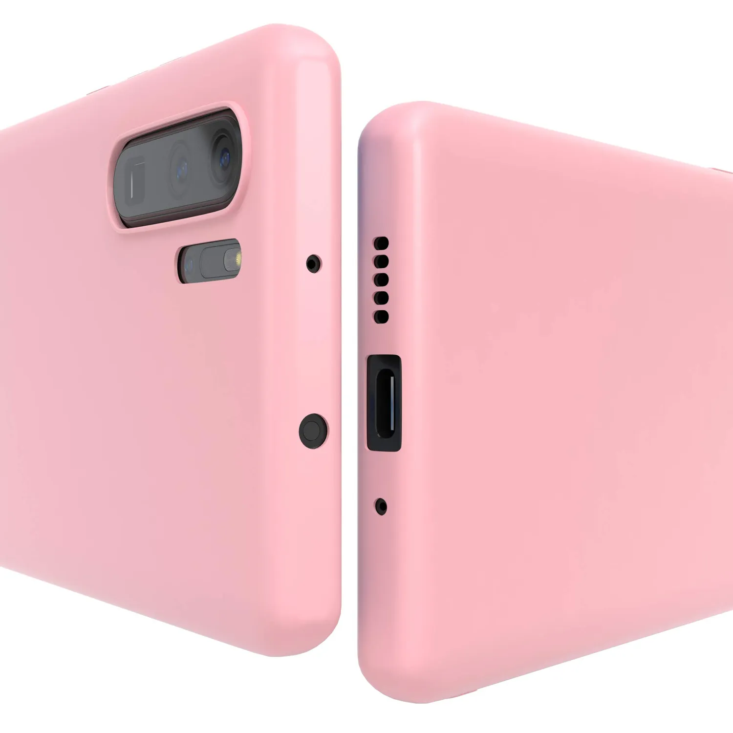 EAZY CASE Huawei P30 Pro Silikon Hülle Rosa matt 0,8mm