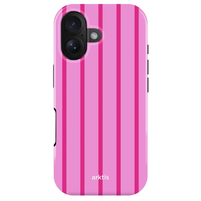 arktis iPhone 16 Hülle Lady Stripes MagSafe