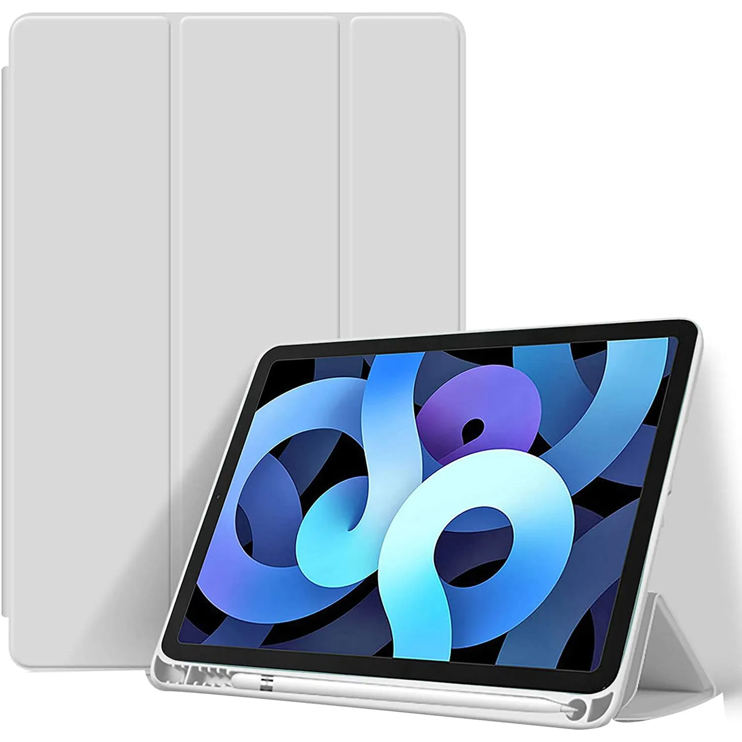 arktis Pencil SmartCase iPad Air 10,9 Hülle schwarz 2022