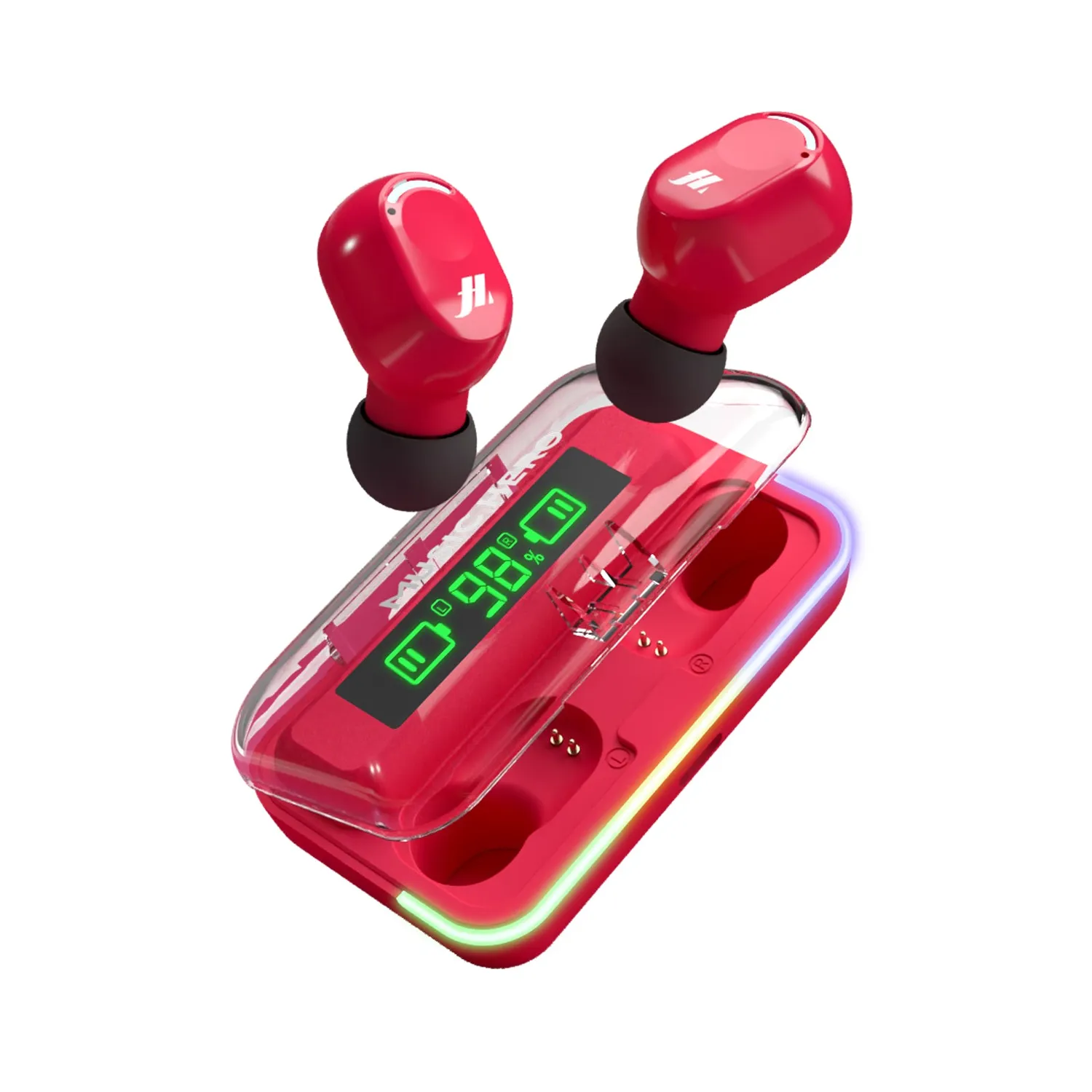 SBS Kombo TWS Kopfhörer Bluetooth mit Ladebox LCD