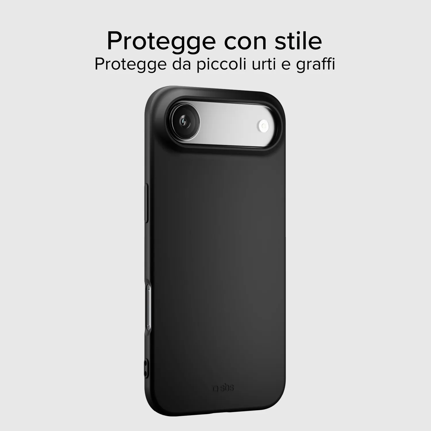 SBS Instinct iPhone Air Hülle schwarz Mikrofaser