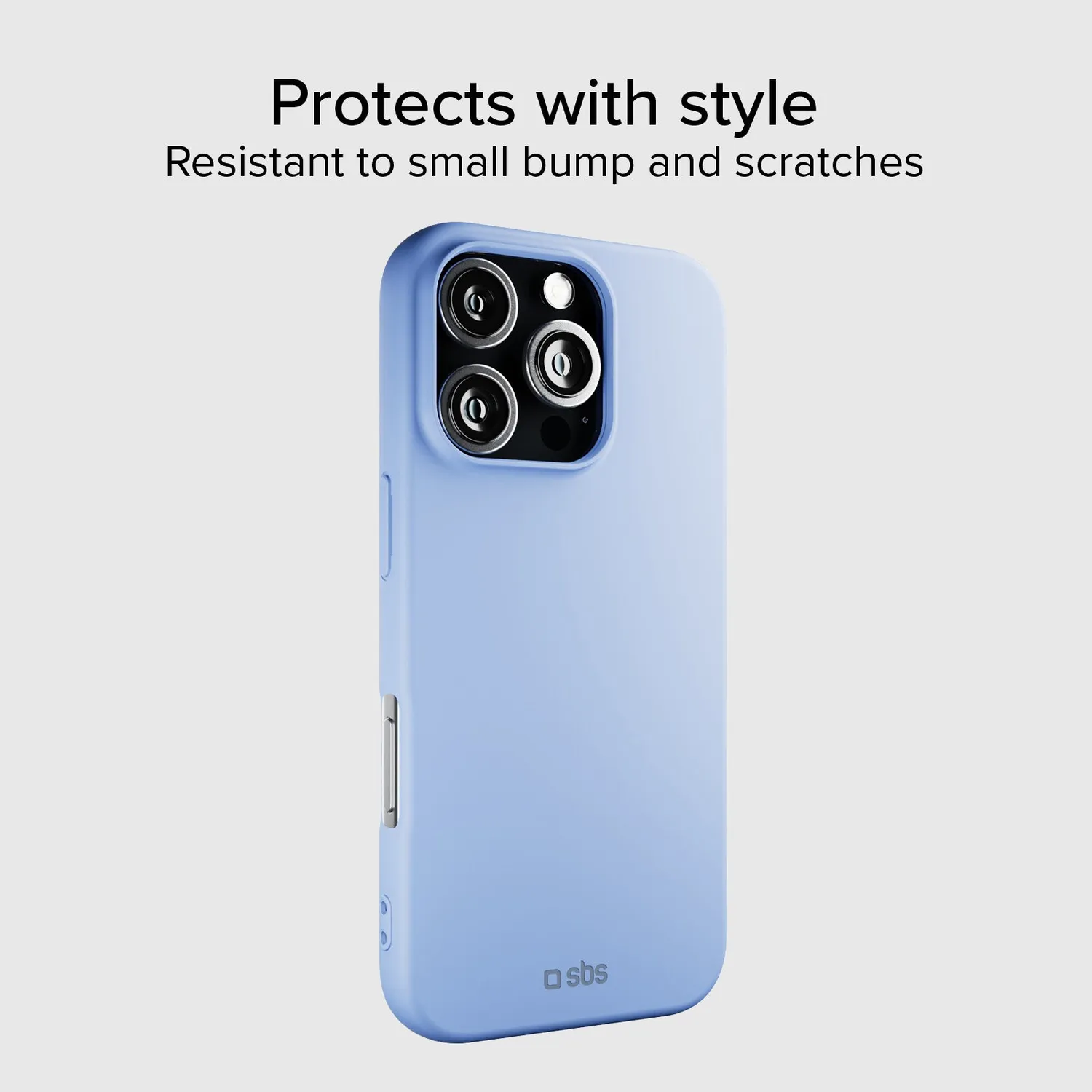 SBS Instinct iPhone 16 Pro Hülle TPU Mikrofaser wireless