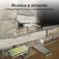 SBS Schuko Wandladegerät 30W USB-Ladegerät PD