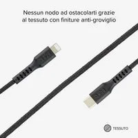 SBS USB-C Lightning Kabel 2m MFi magnetisch