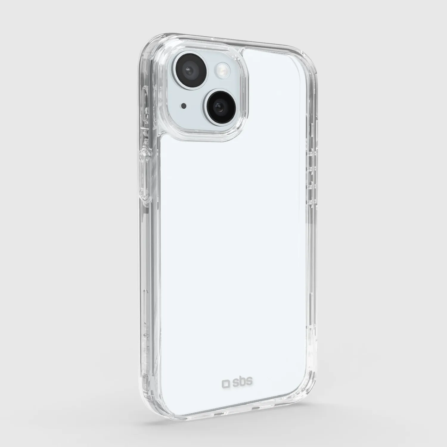 SBS Hybrid Case iPhone 15 Plus Hülle transparent recycelt