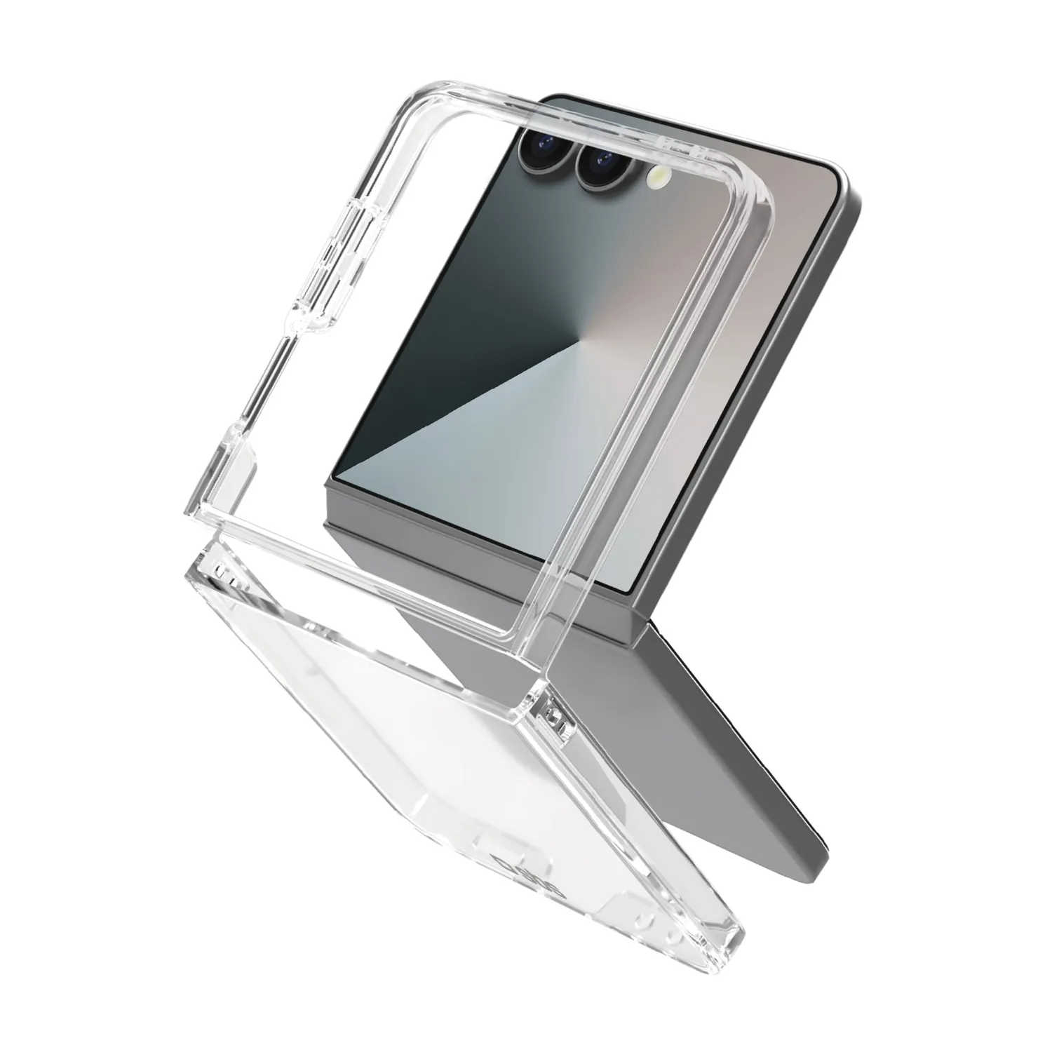 SBS Hybrid Case Hülle Samsung Z Flip 7 transparent