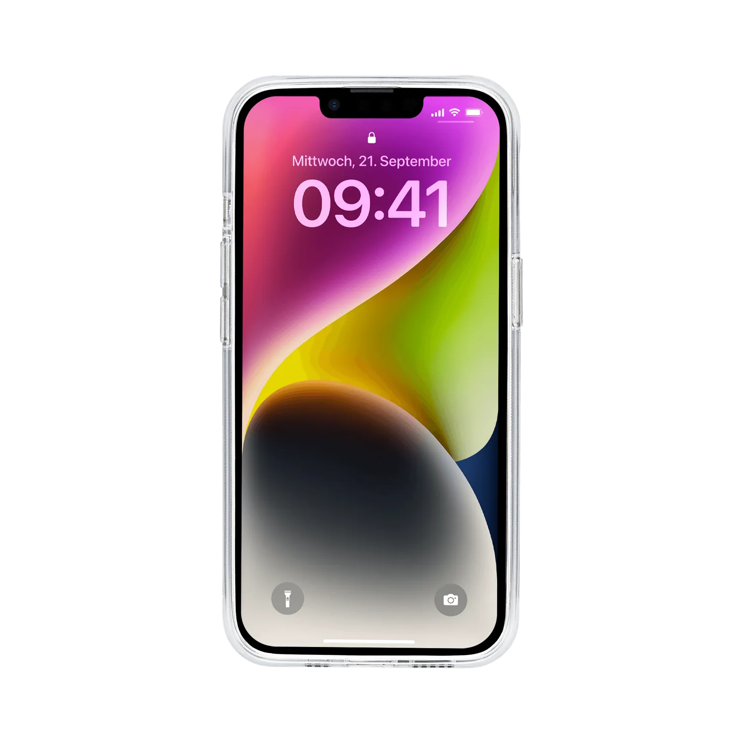 Artwizz IcedClip Clear iPhone 14/13 Hülle matt MagSafe