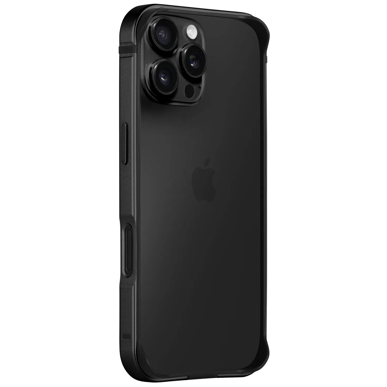 arktis Bumper iPhone 16 Pro Max Hülle Schwarz Aluminium