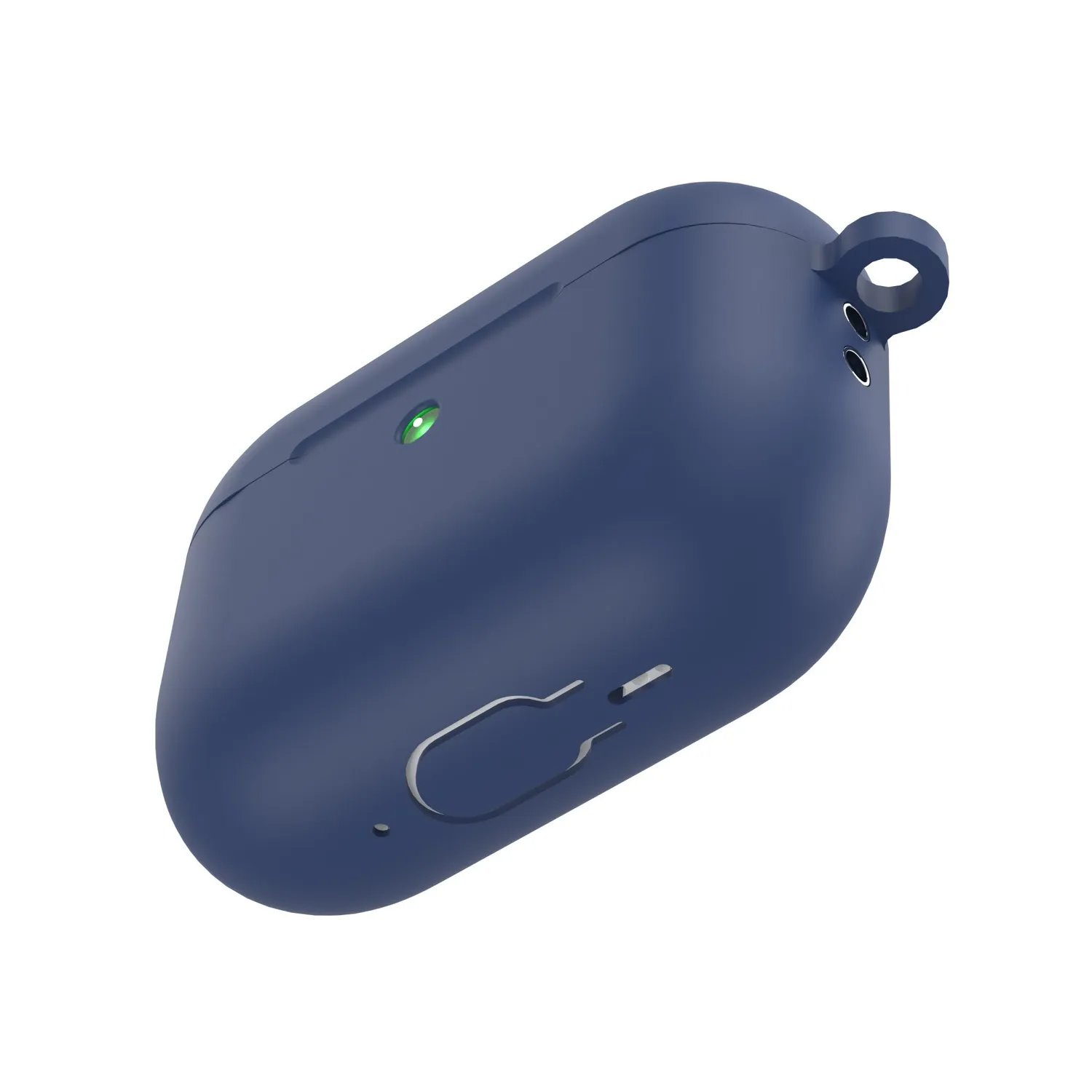 arktis AirPods Pro 3 Silikon Case Schwarz Karabiner