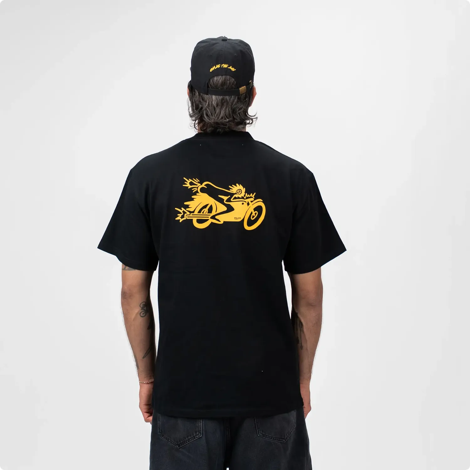 SP Connect Chase the Sun Moto T-Shirt Baumwolle Boxy Fit