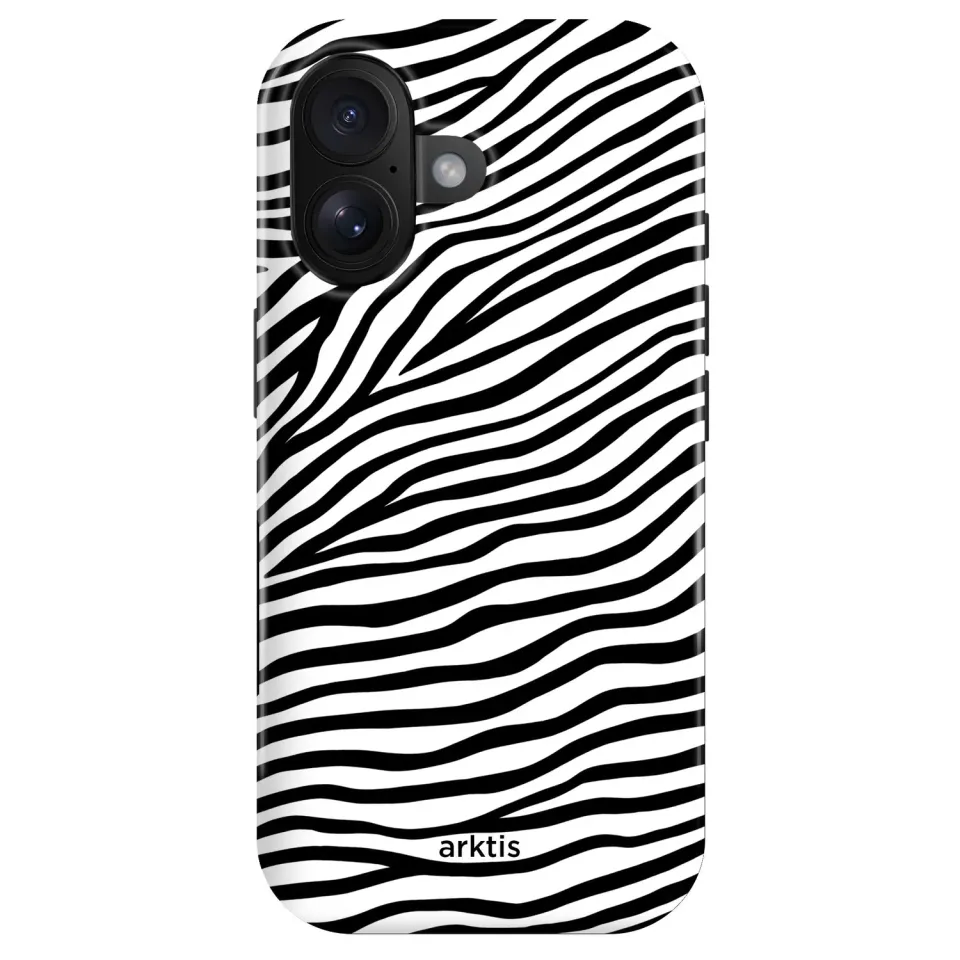 arktis iPhone 17 Hülle Zebra MagSafe Print