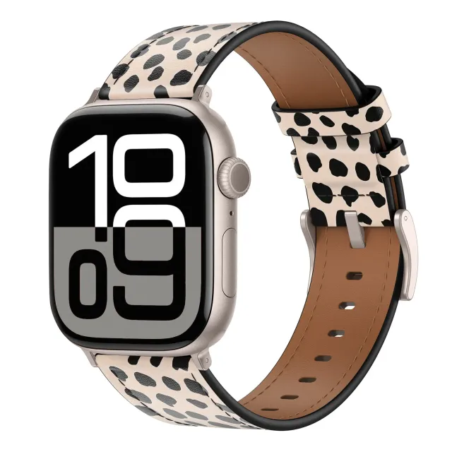 arktisband Studio Armband Cheetah Apple Watch Creme Leo