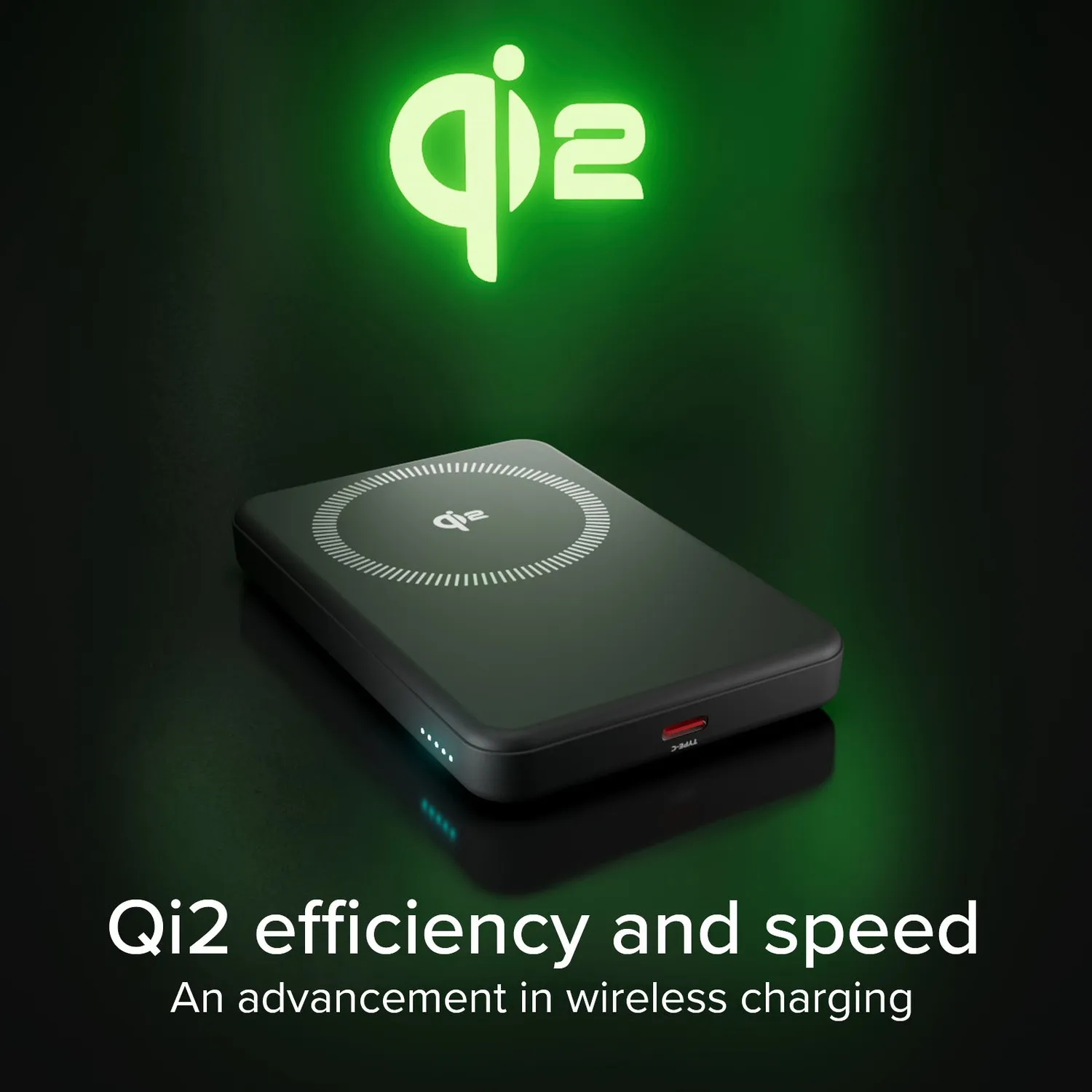 SBS Mag Powerbank Qi2 5000mAh magnetisch 15W schwarz
