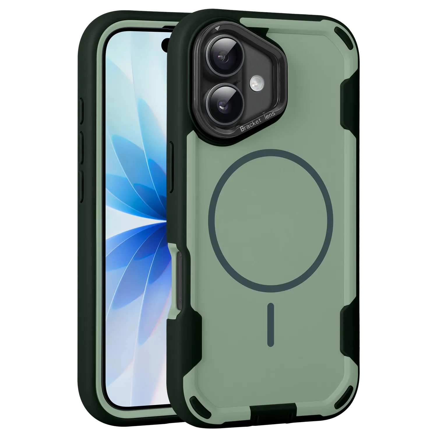 arktis Sentinel iPhone 17 Hülle Blau MagSafe