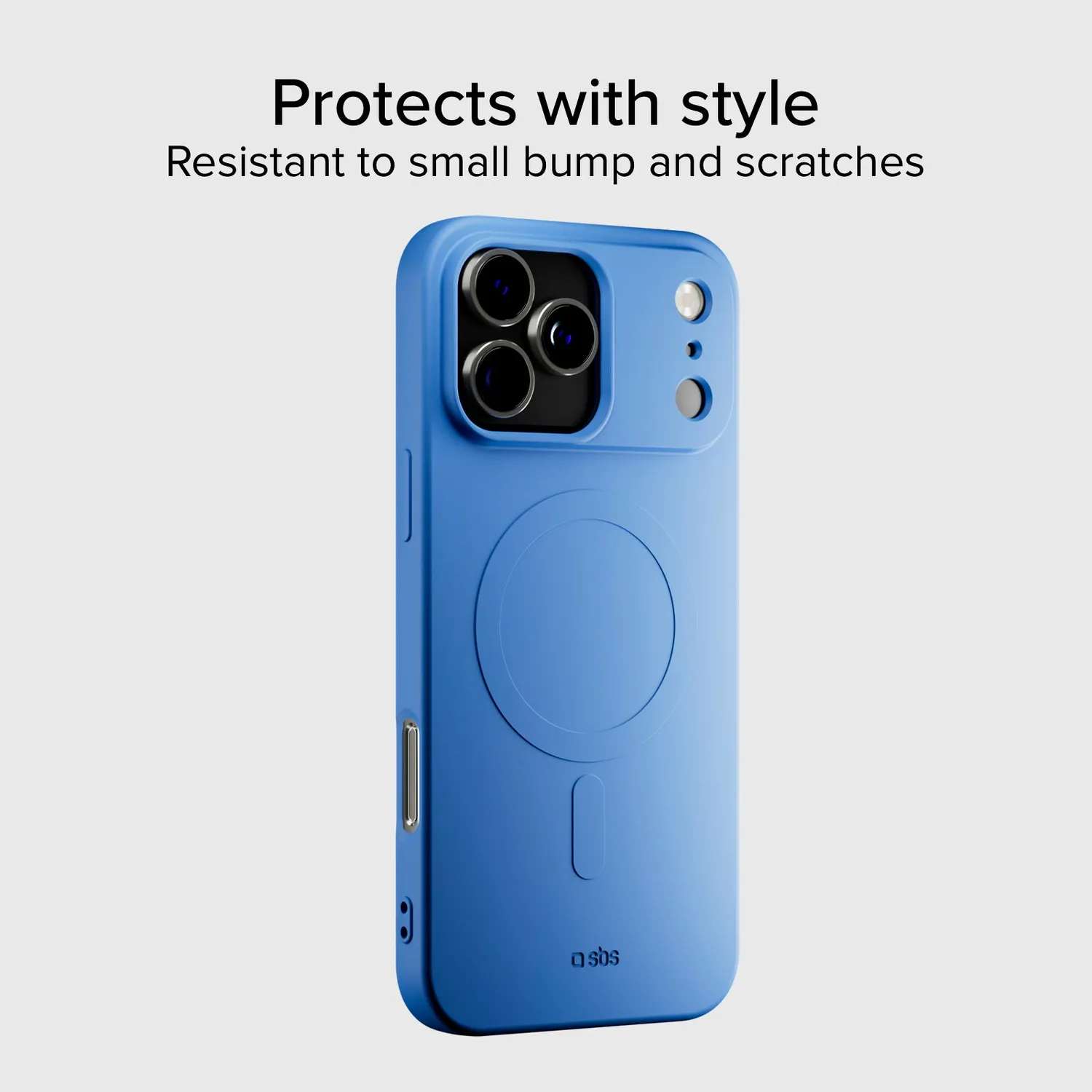 SBS Instinct Mag iPhone 17 Pro Max Hülle MagSafe blau