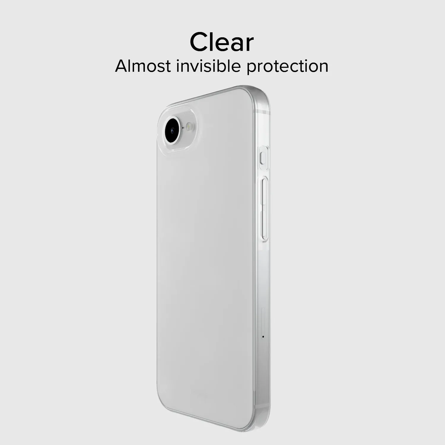 SBS Skinny iPhone 16e/17e Hülle transparent