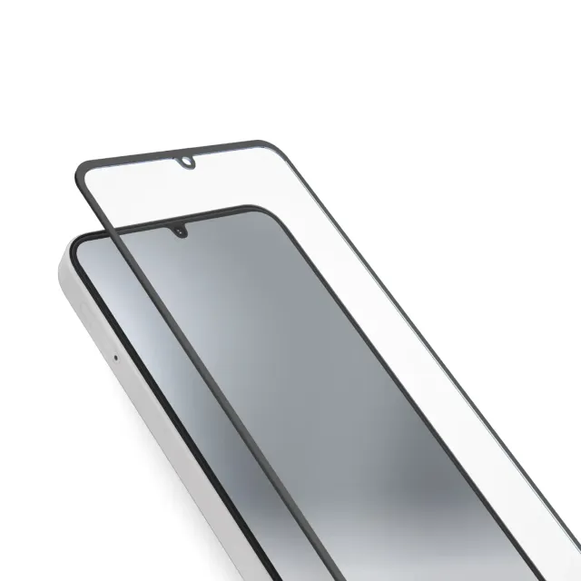 SBS Samsung A07 Panzerglas Full Cover schwarz stoßfest