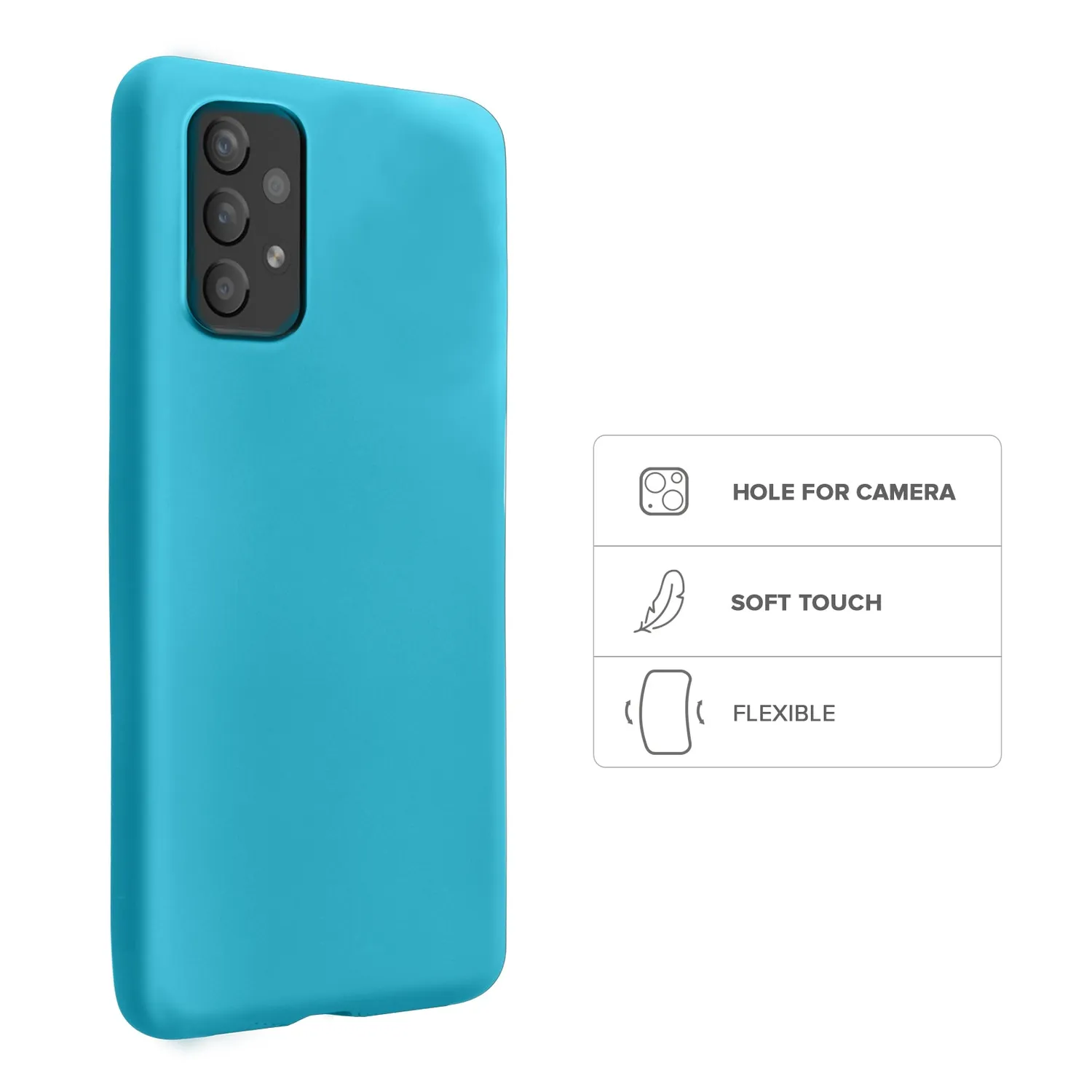 SBS Rainbow Handyhülle Samsung Galaxy A53 Acid Green