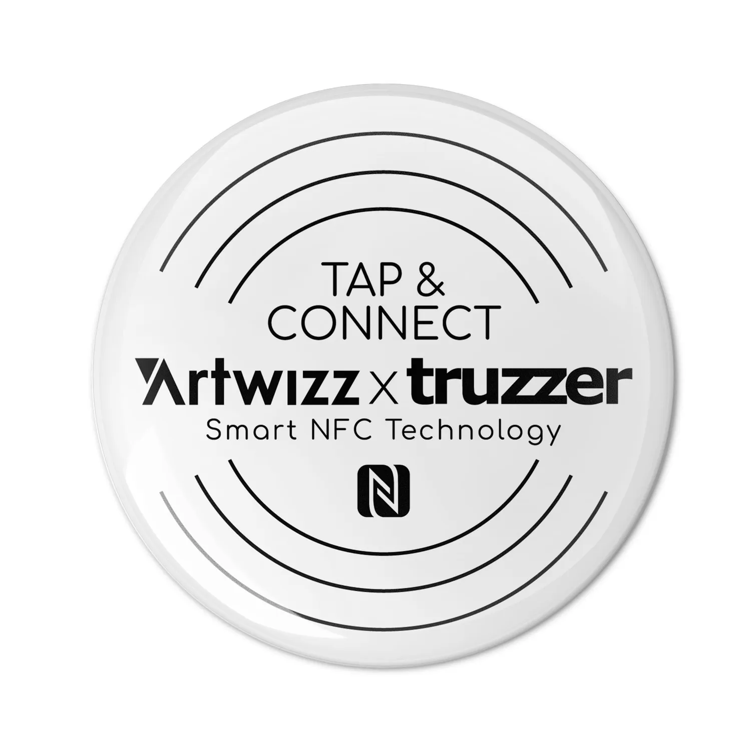 Artwizz NFC Smart Button Sticker vCard wiederbeschreibbar