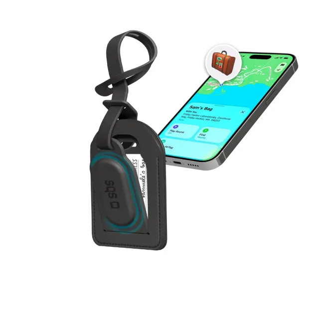 SBS Track My Bag Gepäcktracker Find My 50m
