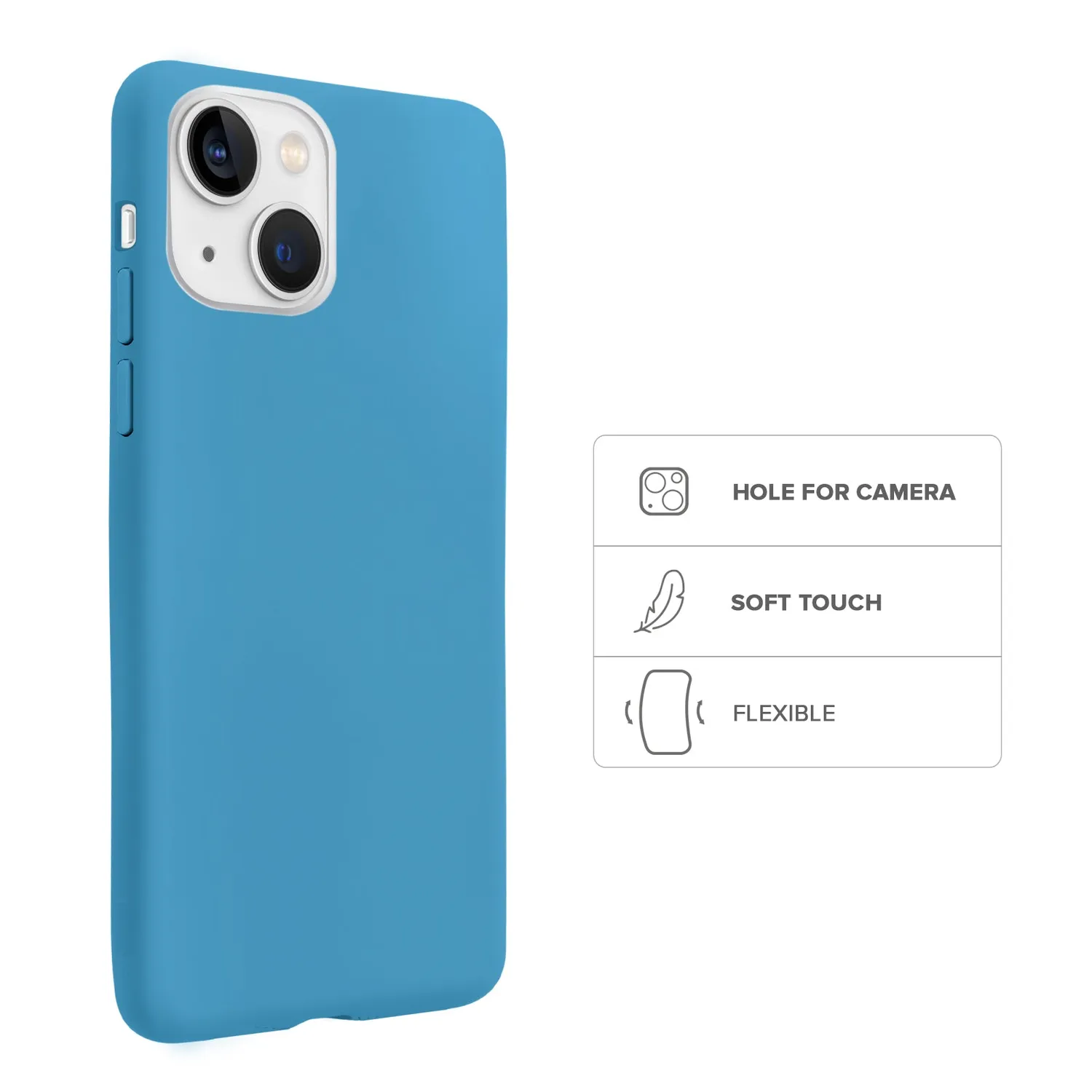 SBS Rainbow Handyhülle für iPhone 13 TPU dünn