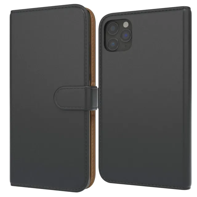 EAZY CASE Book iPhone 11 Pro Max Klapphülle Schwarz