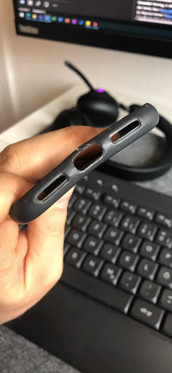 EAZY CASE iPhone XR Bio Hülle Rosa abbaubar Kameraschutz
